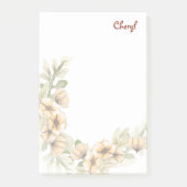Terug naar School Floral Post-it® Notes (Voorkant)