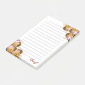 Terug naar School Floral Post-it® Notes (Schuin)