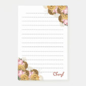 Terug naar School Floral Post-it® Notes (Voorkant)