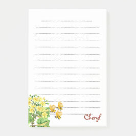 Terug naar School Floral Post-it® Notes