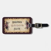 Terug naar school Fluit Instrument Koffer Label Bagagelabel (Voorkant horizontaal)