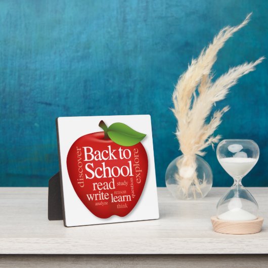 Terug naar School Fotoplaat (Insitu)