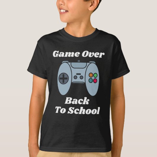 Terug naar school Fun T-Shirt (Voorkant)
