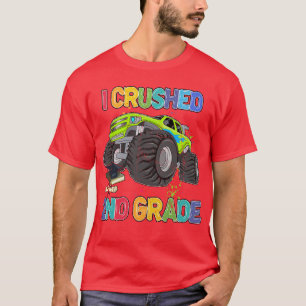 Terug naar School Funny Monster Truck I Crush and T-shirt