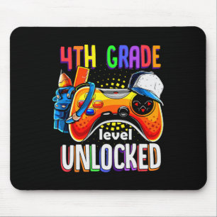 Terug naar school GamePad 4e klas niveau Unlo Muismat