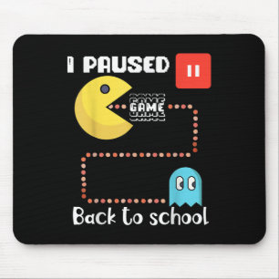 Terug naar school Gamer Squad Ik pauzeerde mijn sp Muismat