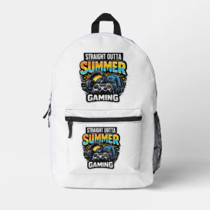 Terug naar school Gaming Design Bedrukte Rugzak