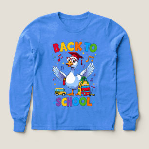 Terug naar school gans – Kleurrijk leuk T-shirt on