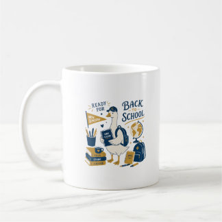 Terug naar school Gans Retro Koffiemok