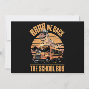 Terug naar school gast we zijn terug eerste school kaart