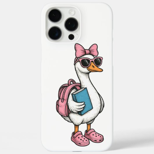 Terug naar school Gekke ganzenmeisjes Kinder Case-Mate iPhone Case (Achterkant)