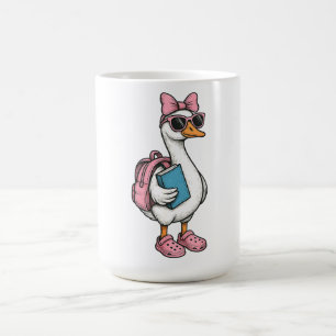 Terug naar school Gekke ganzenmeisjes Kinder Koffiemok