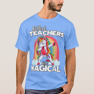 Terug naar school Gepensioneerd Teacher Squad Unic T-shirt