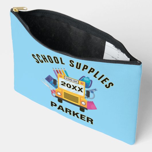 Terug naar School Gepersonaliseerde aangepaste kin Etui (Open)