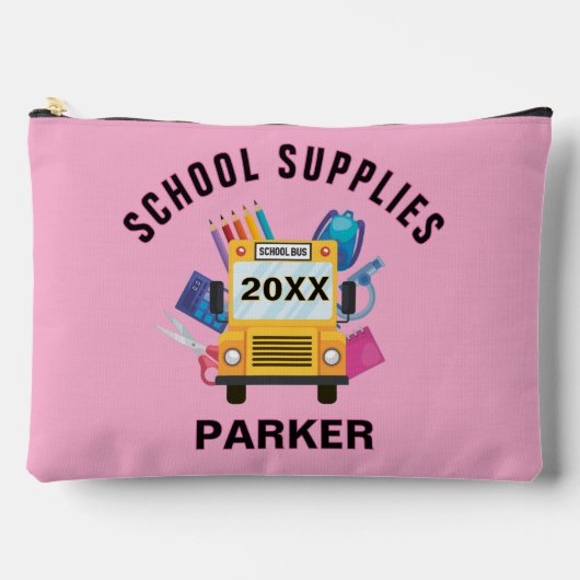 Terug naar School Gepersonaliseerde aangepaste kin Etui (Voorkant)