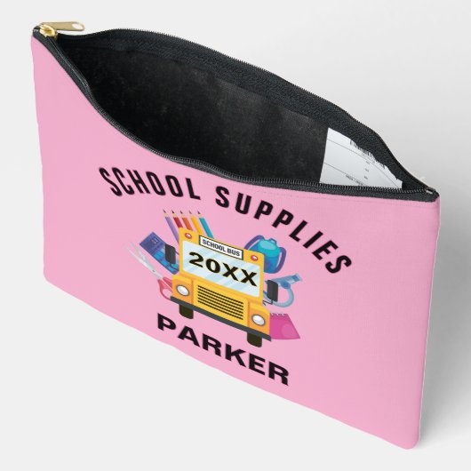 Terug naar School Gepersonaliseerde aangepaste kin Etui (Open)