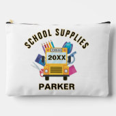 Terug naar School Gepersonaliseerde aangepaste kin Etui (Voorkant)