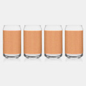 Terug naar school gepersonaliseerde Essentials Blikvorm Glas (Voorkant)