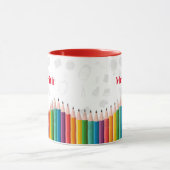 Terug naar school | Gepersonaliseerde leraar koffi Mok (Midden)