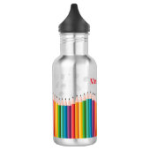 Terug naar school | Gepersonaliseerde leraar Waterfles (Links)