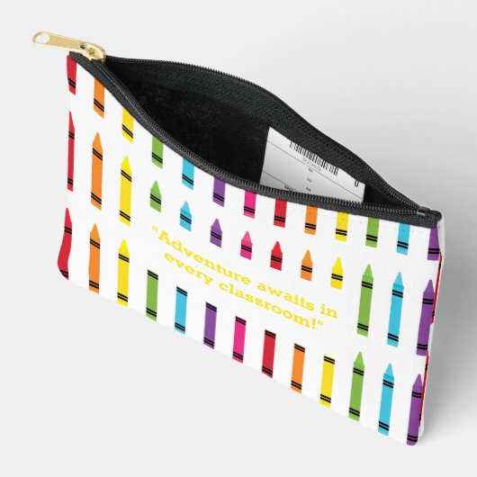 Terug naar School gepersonaliseerde Pencil hoesje  Etui (Open)