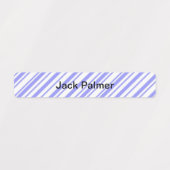 Terug naar school gestreepte labels voor jongens e (Design 2)