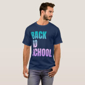 Terug naar school gezin t-shirt (Voorkant volledig)