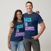 Terug naar school gezin t-shirt (Unisex)