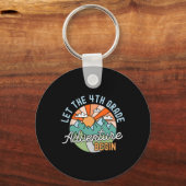 Terug naar school gift laat de vierde klas het avo sleutelhanger (Voorkant)