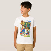 Terug naar school Giraffe Illustratie T-shirt (Voorkant volledig)