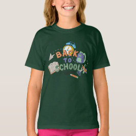 Terug naar School Girl Power-Schattige & zelfverze T-shirt