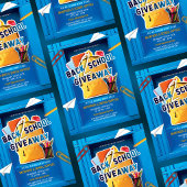 Terug naar school Giveaway Flyer School Locker Fly