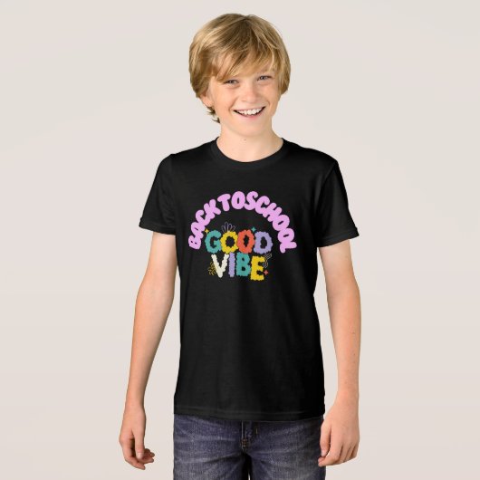 Terug naar school Good Vibe T-shirt (Voorkant volledig)
