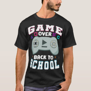 Terug naar school Grappig gaming Teacher Controlle T-shirt