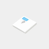 Terug naar School Grappig Schattige Cartoon Puppy Post-it® Notes (Schuin)