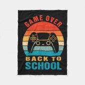 Terug naar school grappig spel over schoolgeld fleece deken (Voorkant)
