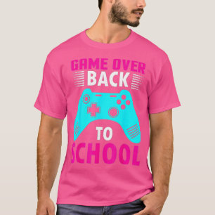 Terug naar school Grappig spel over schoolstudente T-shirt