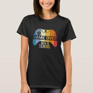 Terug naar school grappig spel voorbij leraren stu t-shirt