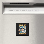 Terug naar school Grappige Domme Gans Eerste Schoo Magneet (Insitu (Vaatwasser))