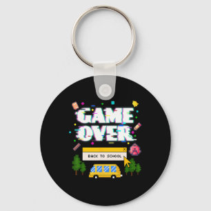 Terug naar school Grappige Retro Gamer Teacher Stu Sleutelhanger