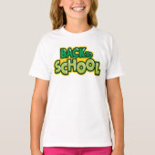 Terug naar School Green T-shirt (Voorkant)
