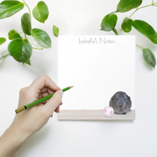 Terug naar School Guinee Roze Voetbal Aangepast Notitieblok