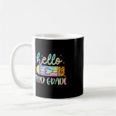 Terug naar school Hallo 2e graad Leopard Tie Dye P Koffiemok (Links)