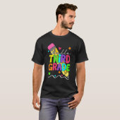 Terug naar school Hallo 3e Derde klas Potlood Lera T-shirt (Voorkant volledig)