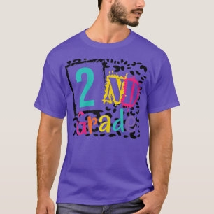 Terug naar school Hallo tweede klas T-shirt