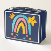 Terug naar school | Happy Rainbow Sunny Snail (Achterkant)