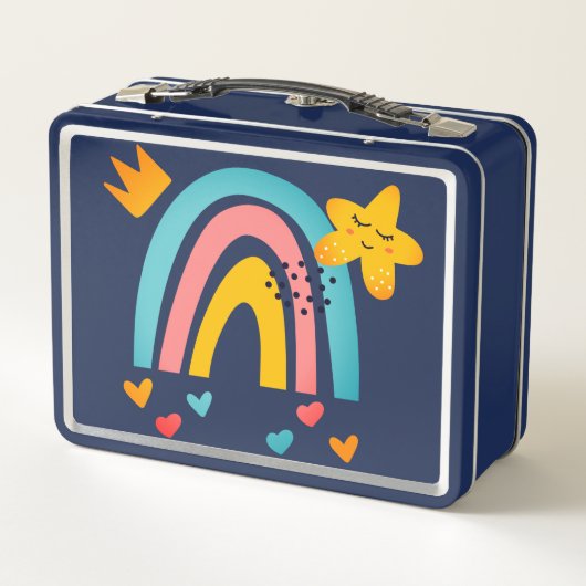 Terug naar school | Happy Rainbow Sunny Snail (Achterkant)