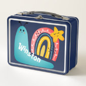 Terug naar school | Happy Rainbow Sunny Snail (Voorkant)