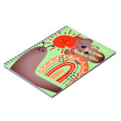 Terug naar school | Happy Smile Cloud Sun Snail Na Notitieboek (Linkerzijde)