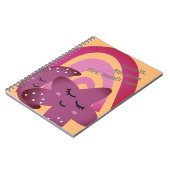 Terug naar School Happy Smile Star Moon Rainbow Na Notitieboek (Linkerzijde)